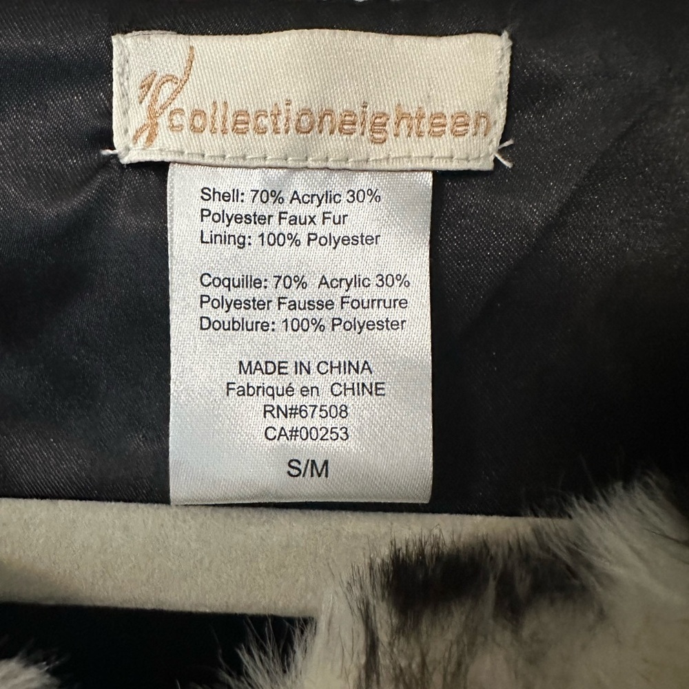 Collection XIIX Leopard Print Cape - Picture 16 of 16